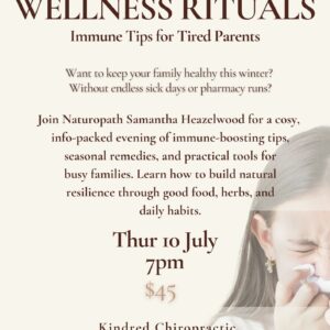 Workshop 2: Family Flu Fighters: Build Winter Wellness from the Inside Out