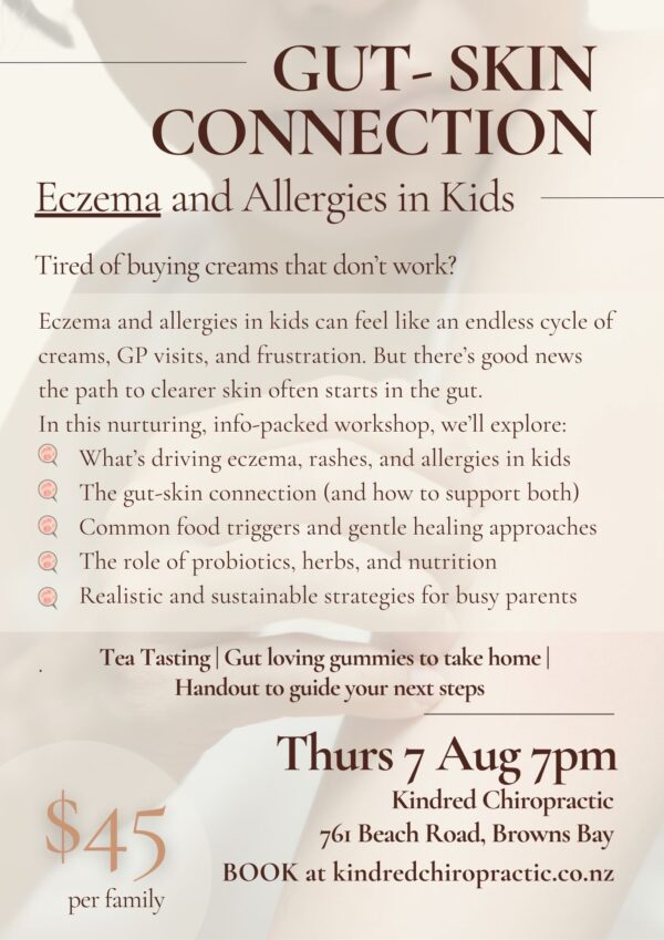 Happy Tummies, Calm Skin: Natural Help for Kids with Eczema & Allergies